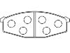 Plaquettes de frein Brake Pad Set:41060-C7126