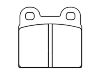 剎車片 Brake Pad Set:89 61 856