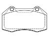 Bremsbelagsatz, Scheibenbremse Brake Pad Set:77 01 208 218